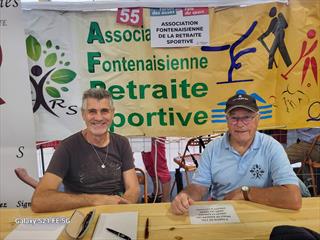 Les permanents au forum des associations 2024