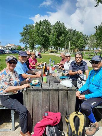  Photo: Rando pédestre 6 AFRS à l'Aiguillon sur Mer le 24 