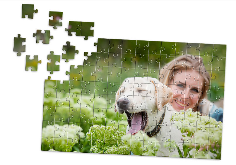 Puzzles personnalisés avec votre photo. Différents modèles